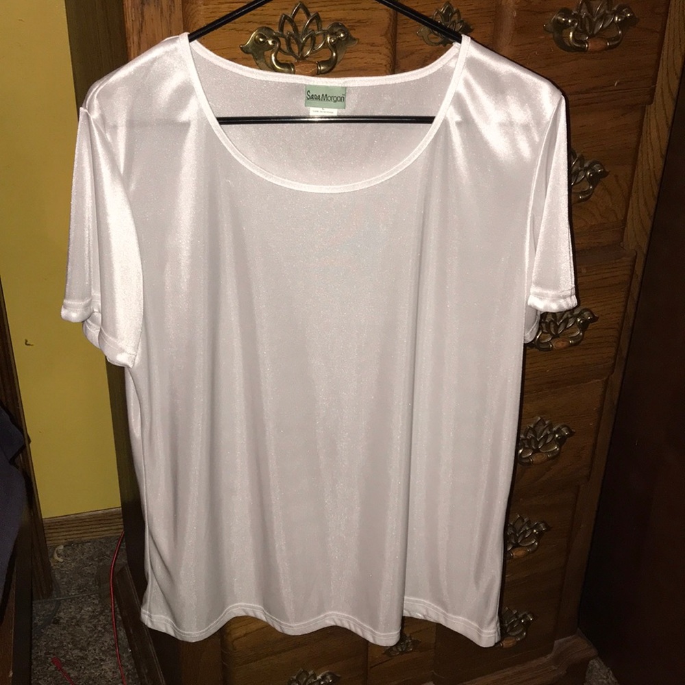 SARA Morgan satin shirt